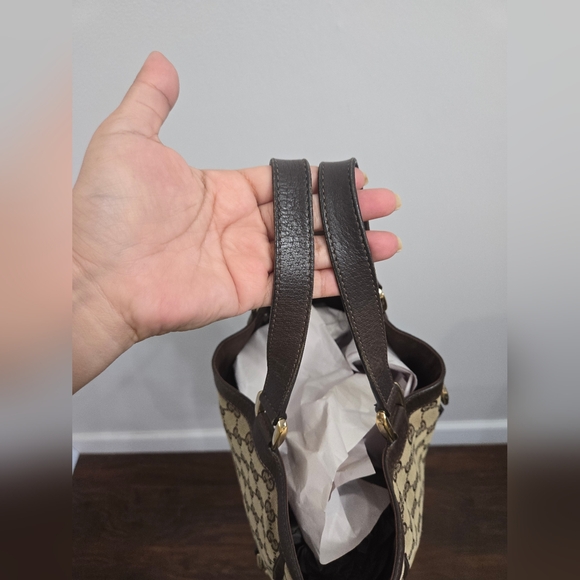 EUC Authentic Gucci vintage tote brown clean - Picture 13 of 16